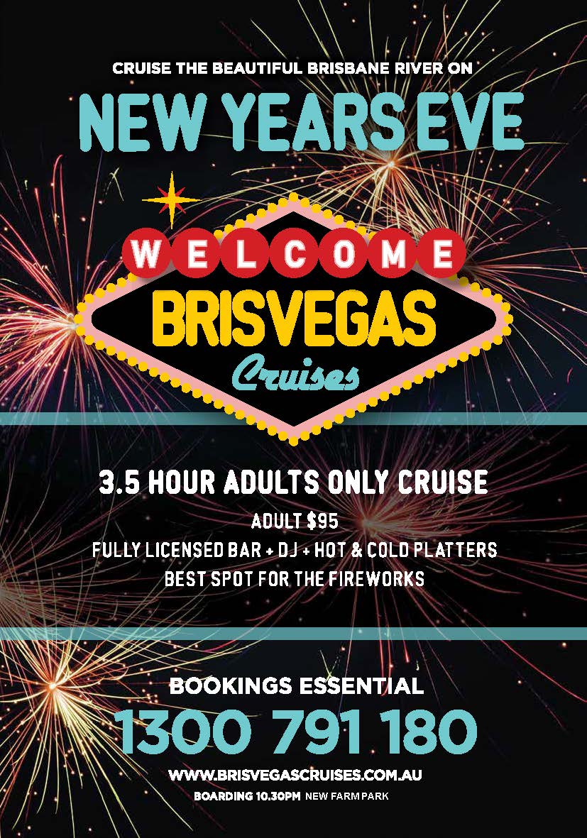 2022 Nye Boat Party 18 Midnight Fireworks Brisvegas Cruises Brisbane S Best River Cruise Floating Party Venue